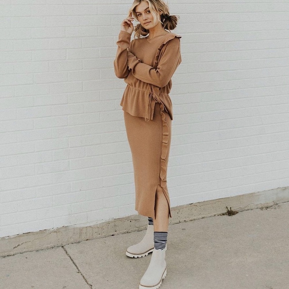 Matching sweater skirt set NWT